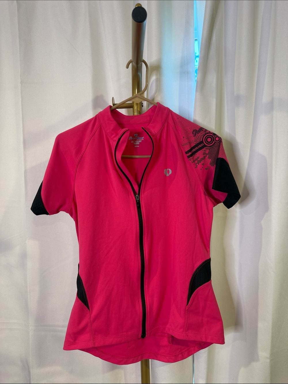 Pearl Izumi short-sleeve zip jacket Cycling Jersey Pink Women’s Medium